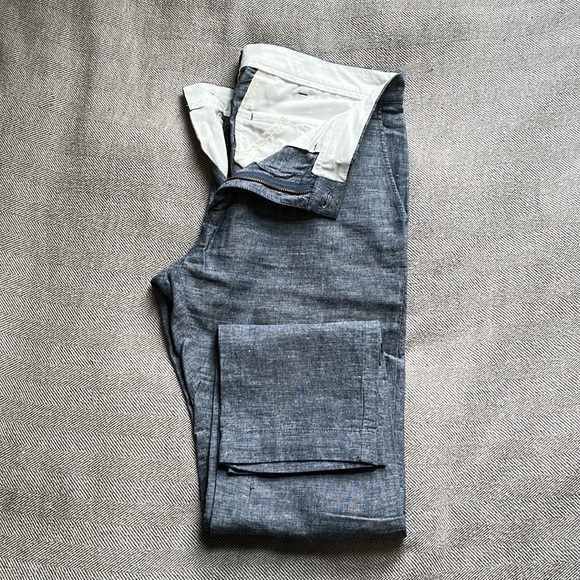 J.Crew Factory Chambray Chinos - Picture 2 of 2